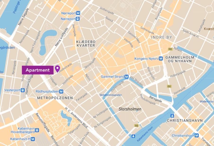 Beautiful One-Bedroom Apartment In Cph City København Eksteriør billede